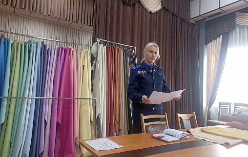 Встреча с заместителем начальника отдела 4-го СО Минского РОСК Республики Беларусь