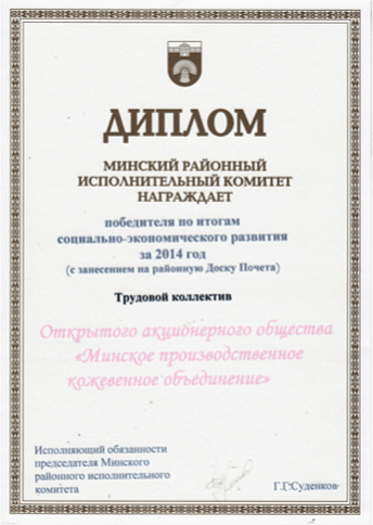 Победители по итогам социально-экономического развития за 2014 год